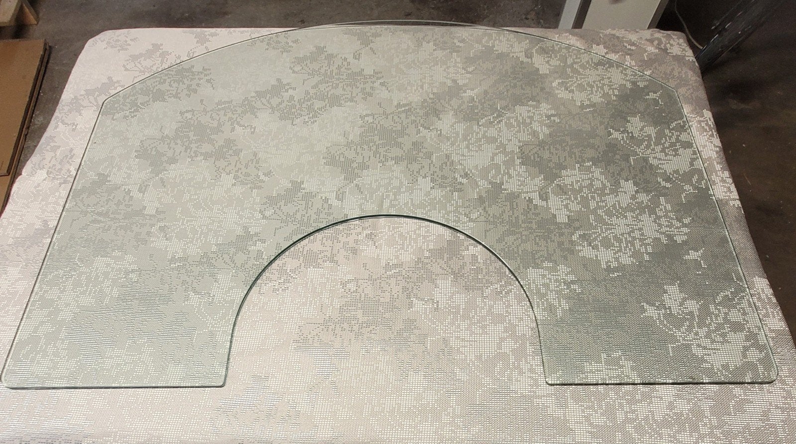 Glasplaat voor de kachel 80,5 cm x 106 cm, Huis en Inrichting, Kachels, Ophalen, Gebruikt, Houtkachel, Vrijstaand
