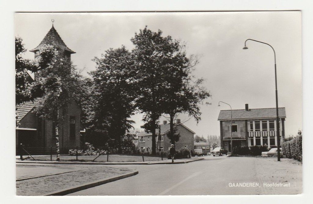 Gaanderen (bij Terborg en Etten) - Hoofdstraat, Verzenden, 1960 tot 1980, Ongelopen, Gelderland