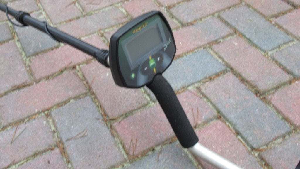 Teknetics Eurotek digitale metaaldetector, Hobby en Vrije tijd, Metaaldetectors, Niet ingevuld, Gebruikt, Teknetics, Meer dan 30 cm