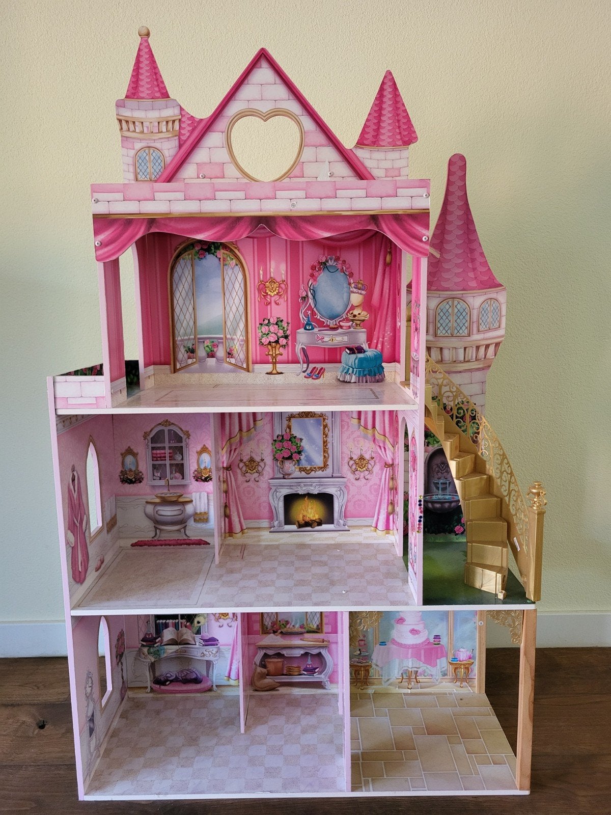Schattig poppenhuis, Ophalen of Verzenden