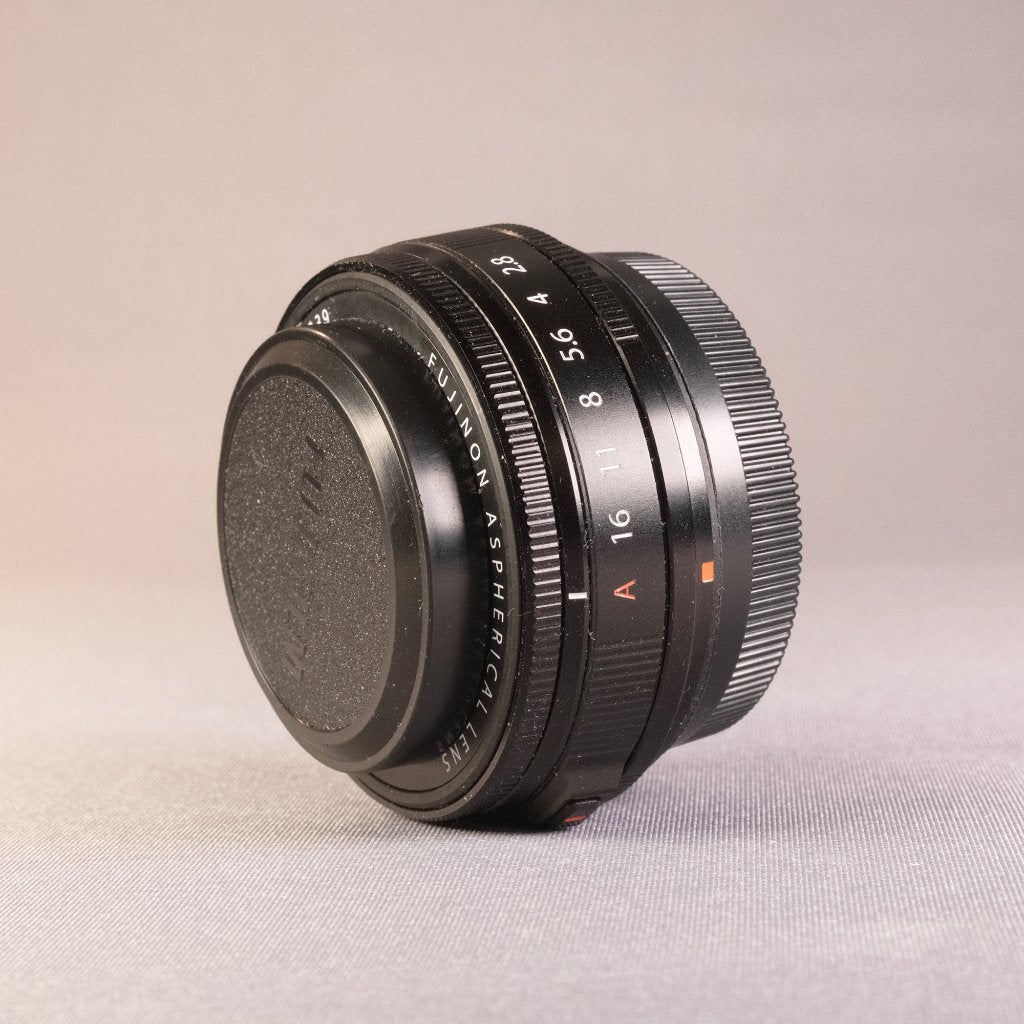 Fujifilm (Fujinon) XF 23mm F2.8 Pancake (Nieuw), Fujifilm, Zo goed als nieuw, 23 mm, Groothoeklens
