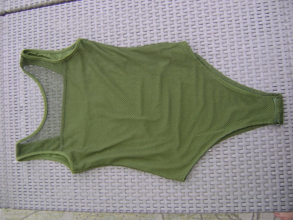 Groene body maat XS, Nieuw, Ophalen of Verzenden, Zonder mouw, Maat 34 (XS) of kleiner