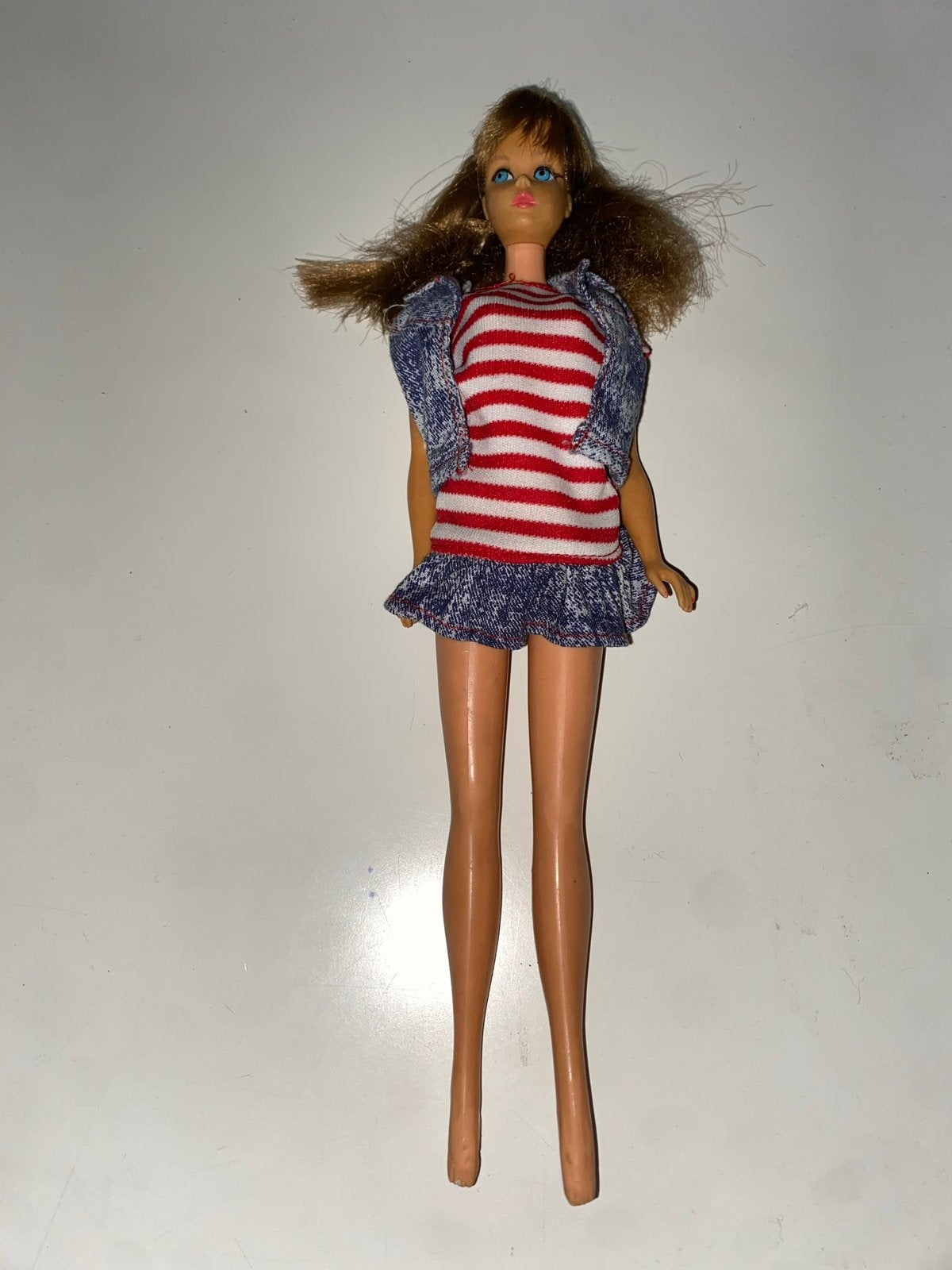 Vintage Barbie pop uit 1966 - Made in Japan, Ophalen of Verzenden, Gebruikt, Barbie