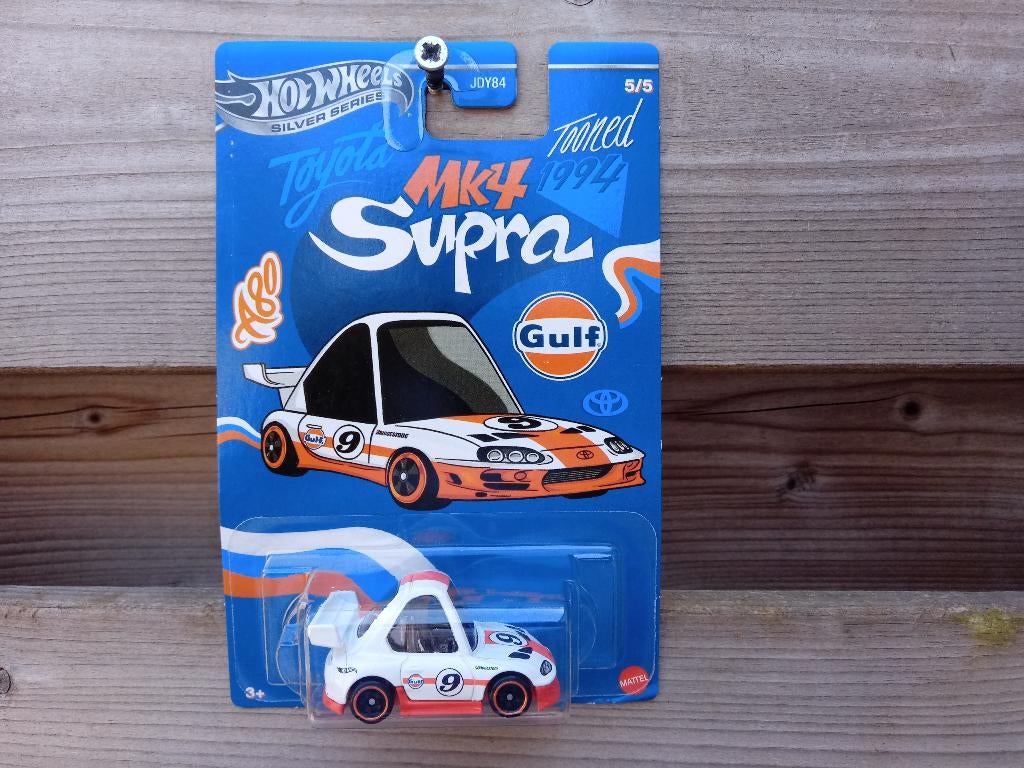Tooned Toyota Supra Hotwheels Gulf, Ophalen, Nieuw, Auto