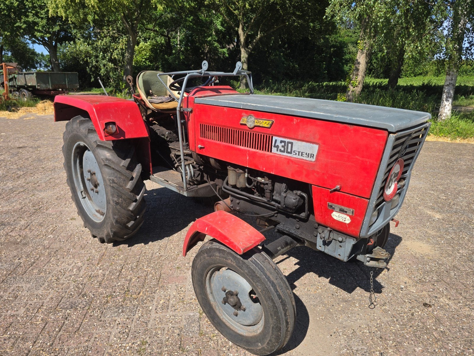 steyr 430 tractor, Ophalen of Verzenden, Oldtimer, Tot 80 Pk, Steyr