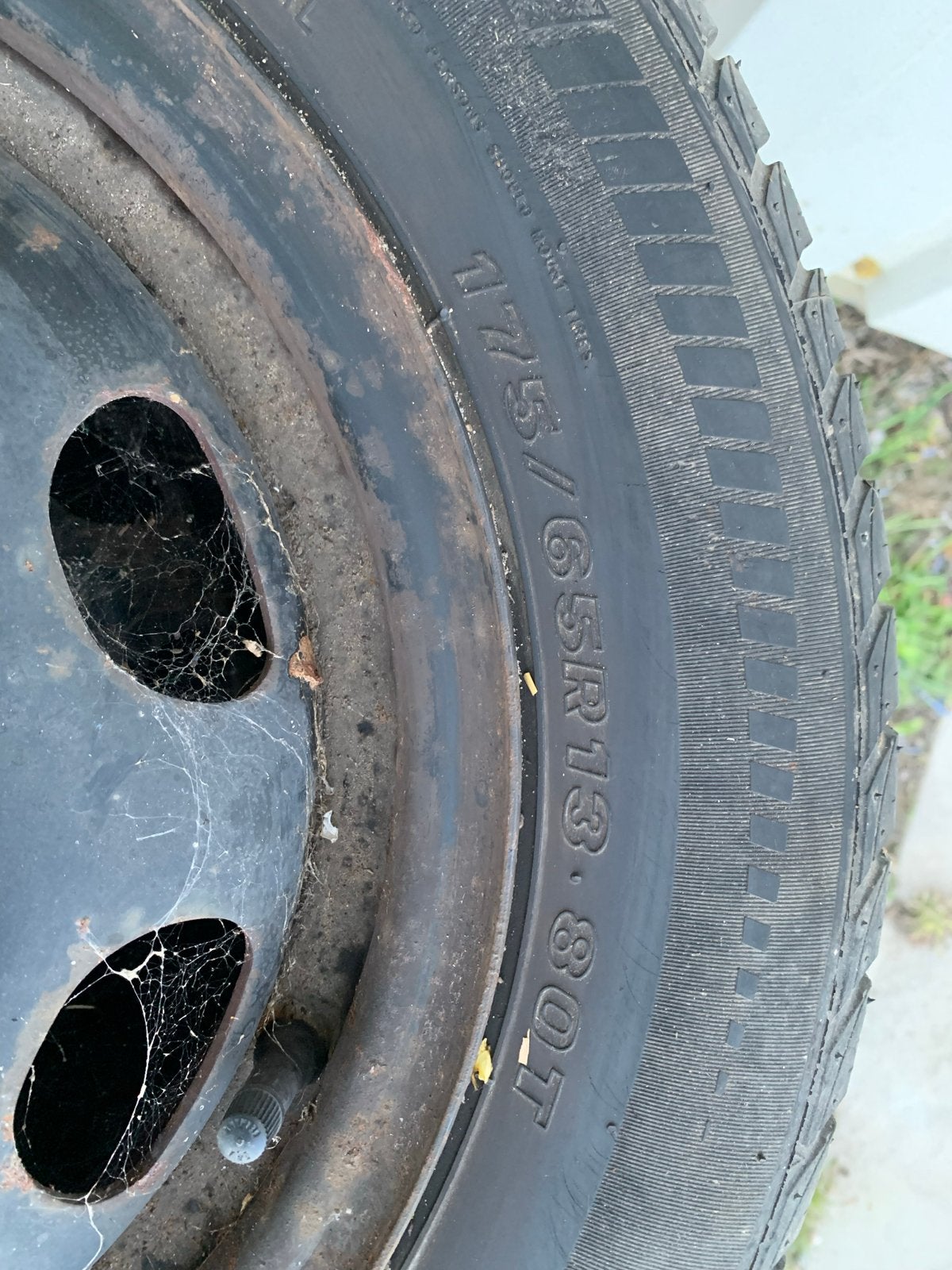All season banden met stalen velg 175/65/R13 Maxxis Opel Cor, Ophalen, Gebruikt, 13 inch, 175 mm