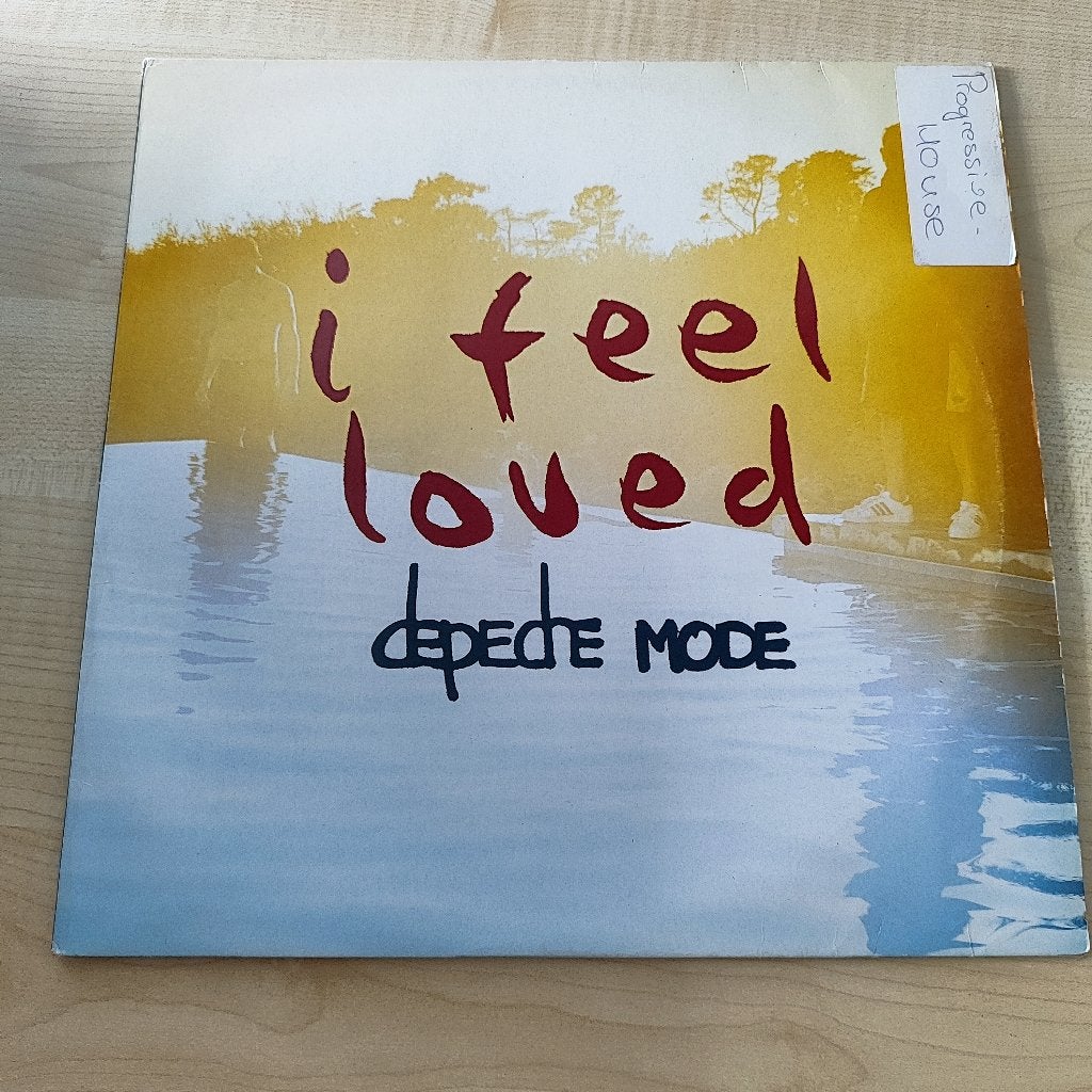 Depeche Mode - I Feel Loved - 12 inch vinyl - 2001, Gebruikt, House, Ophalen of Verzenden, 12 inch