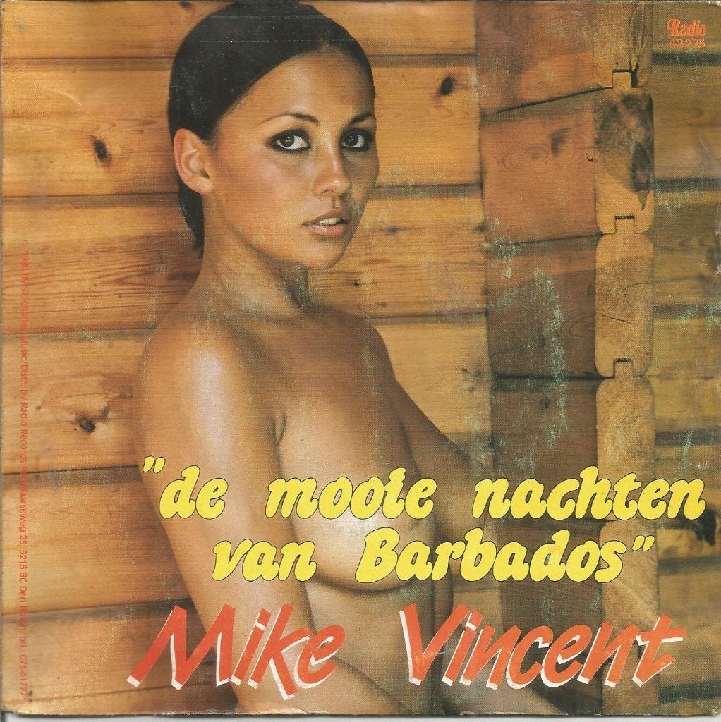 Mike Vincent – De Mooie Nachten Van Barbados (1986), Gebruikt, Fotohoes, Overige formaten, 1980 - 1989