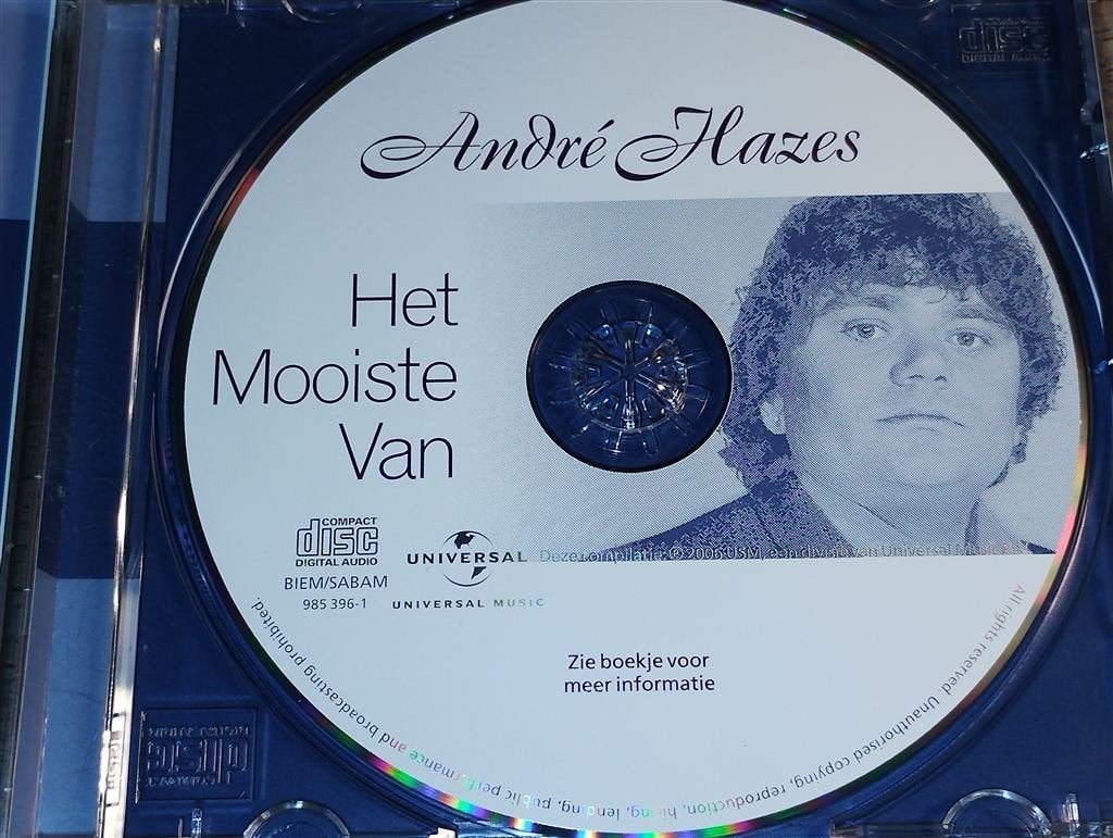 Andre Hazes - Het Mooiste Van, Ophalen of Verzenden, Zo goed als nieuw, Levenslied of Smartlap
