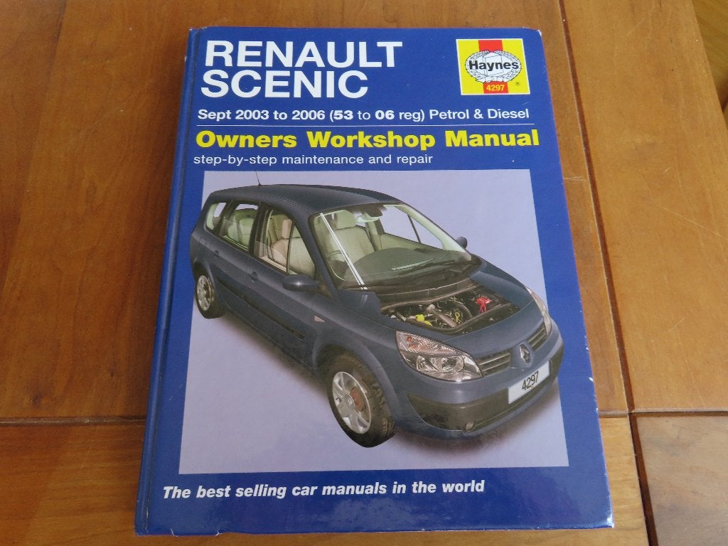 Haynes workshop manual Renault Scenic benzine, DCi diesel, Ophalen of Verzenden