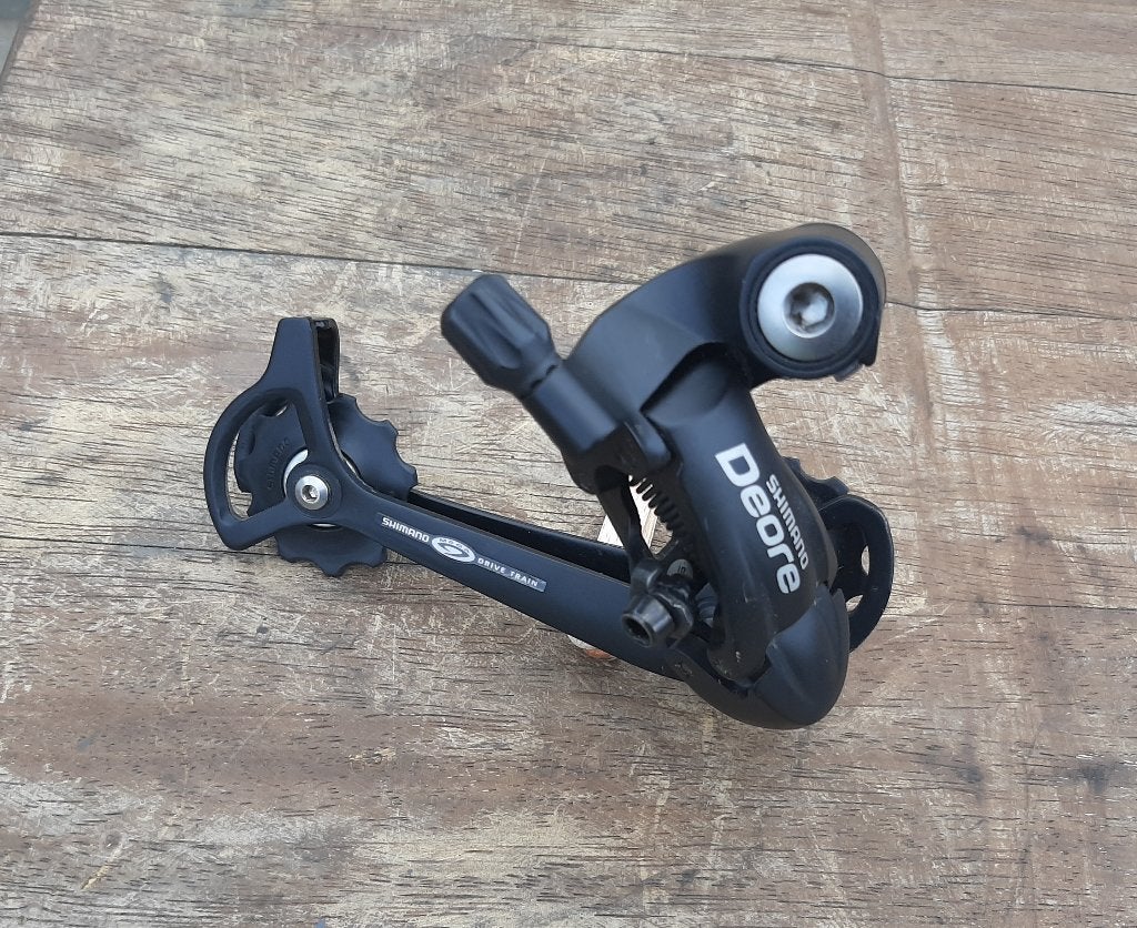 Shimano Deore Achterderailleur RD-M530 8 Speed, Ophalen, Zo goed als nieuw, Oldtimerfiets, Derailleur of Ketting