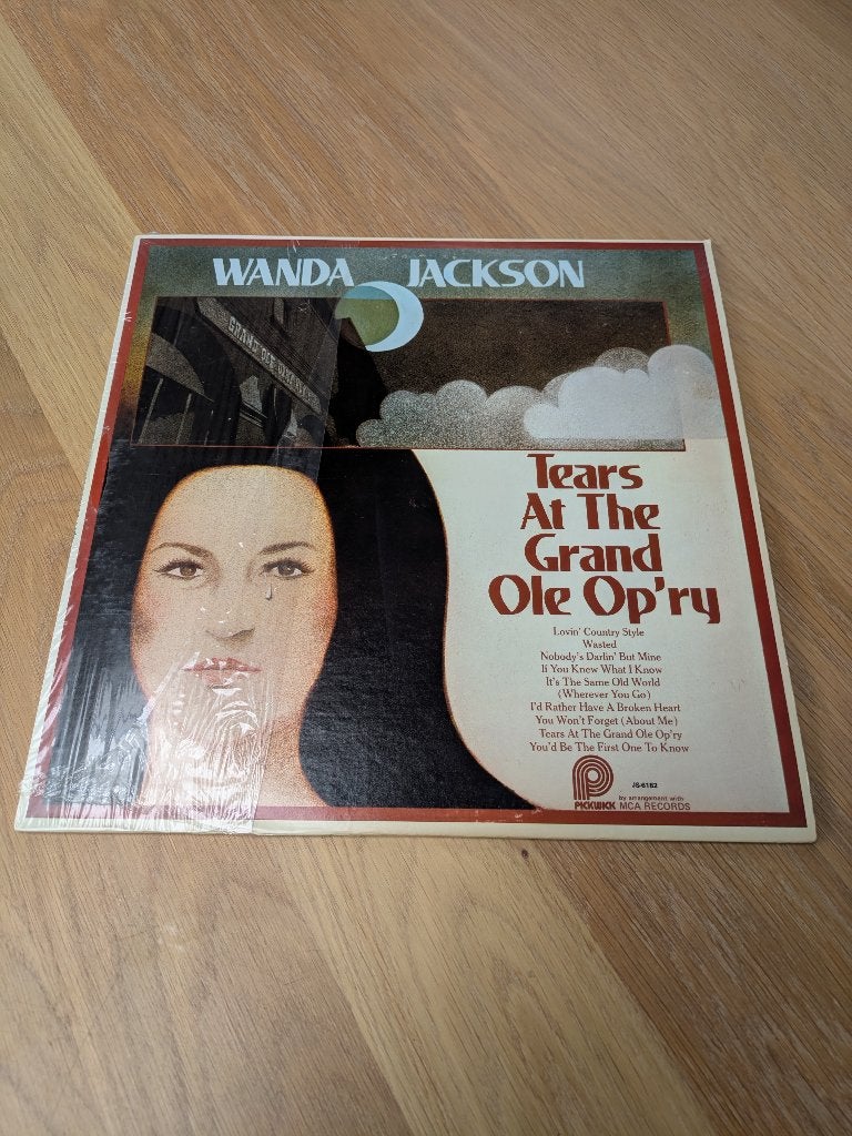 Wanda Jackson - Tears At The Grand Ole Opry, Ophalen of Verzenden, Gebruikt, 12 inch