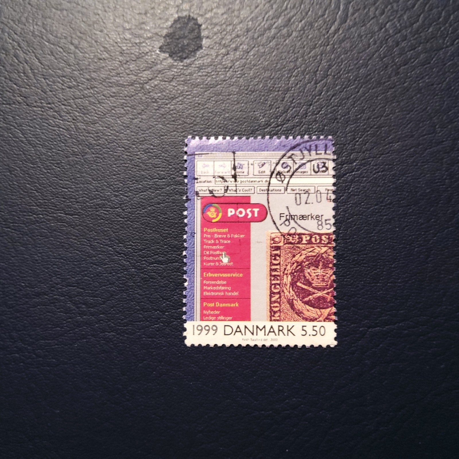 Gestempelde Frankeerzegel Denemarken 1999, Ophalen of Verzenden, Gestempeld