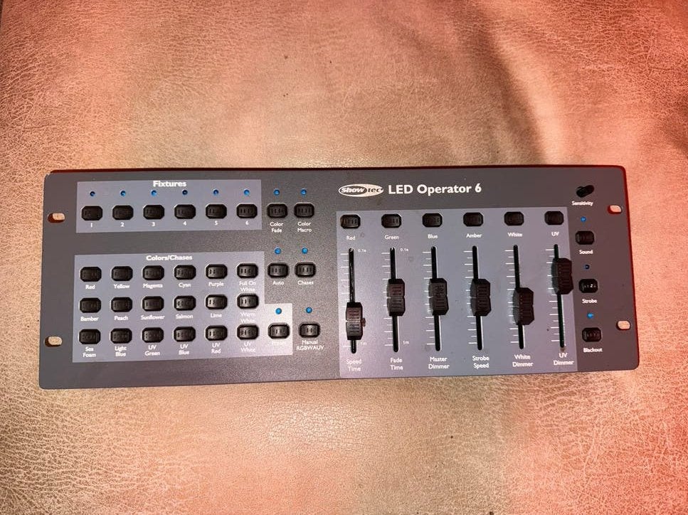 Showtec LED Operator 6 DMX Controller, Muziek en Instrumenten, Ophalen of Verzenden, Gebruikt, Licht, Geluidgestuurd
