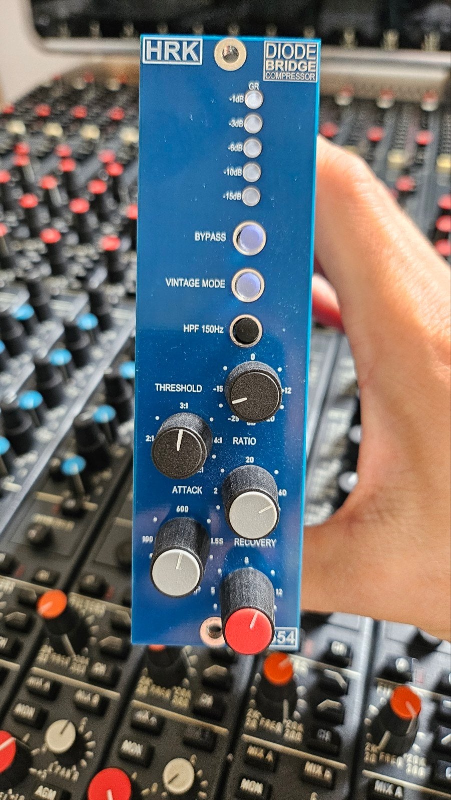 HRK Diode Bridge Compressor 500-serie, Muziek en Instrumenten, Effecten, Ophalen of Verzenden, Gebruikt, Compressor