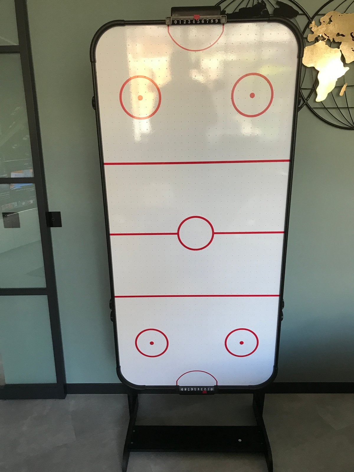 Airhockeytafel, opklapbaar, Een of twee spelers, Ophalen, Gebruikt