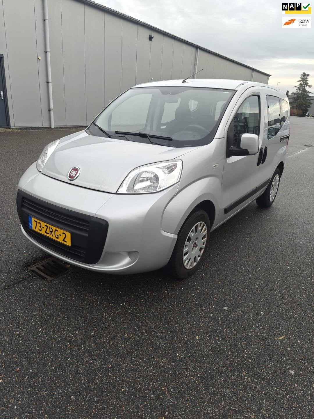 Fiat Qubo 1.4 Nat.Pow. Actual, Auto's, Voorwielaandrijving, Euro 5, 15 km/l, Gebruikt