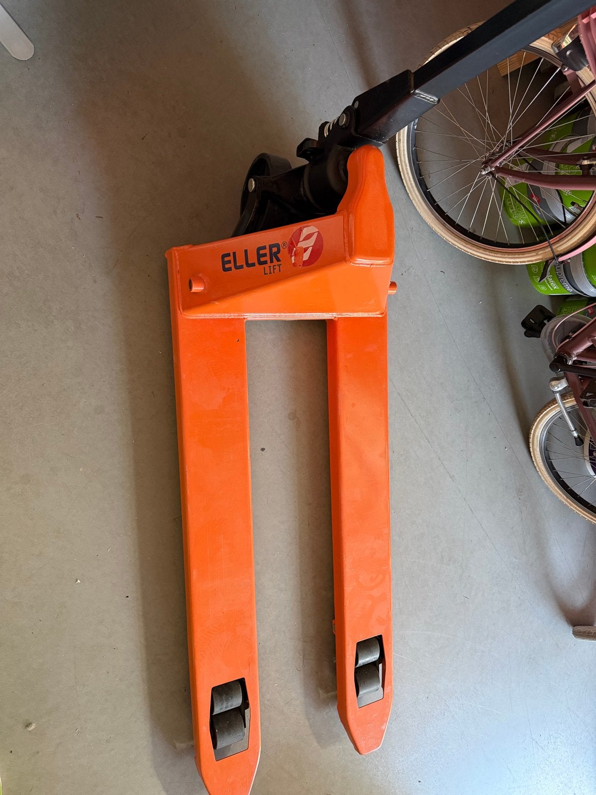 ELLER LIFT Palletwagen - Oranje, Ophalen, Gebruikt