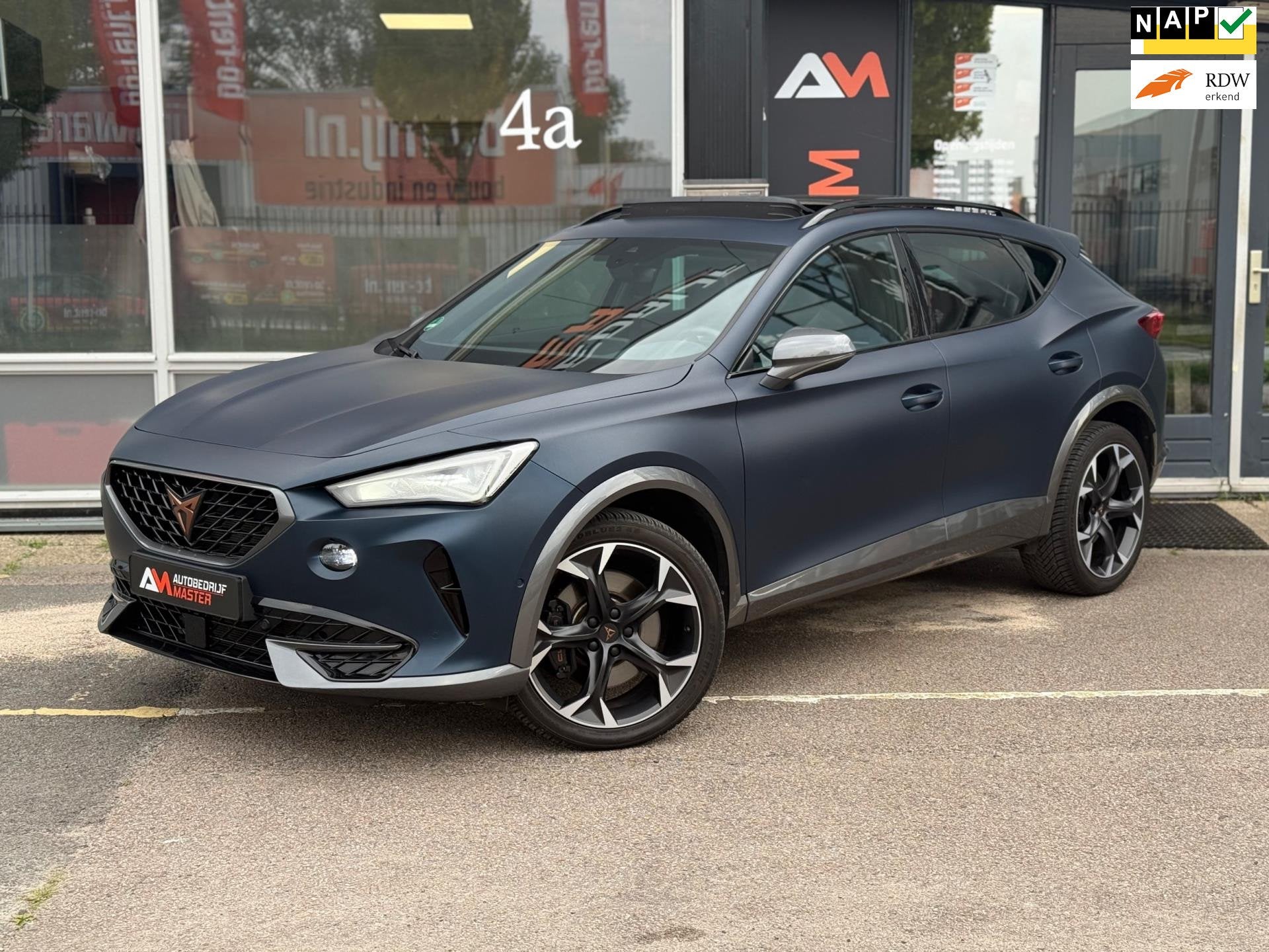 Cupra Formentor 2.0 TSI 4DRIVE 310 PK | Pano | Memory | Leer, Auto's, Cupra, Automaat, Euro 6, 4 cilinders, Blauw