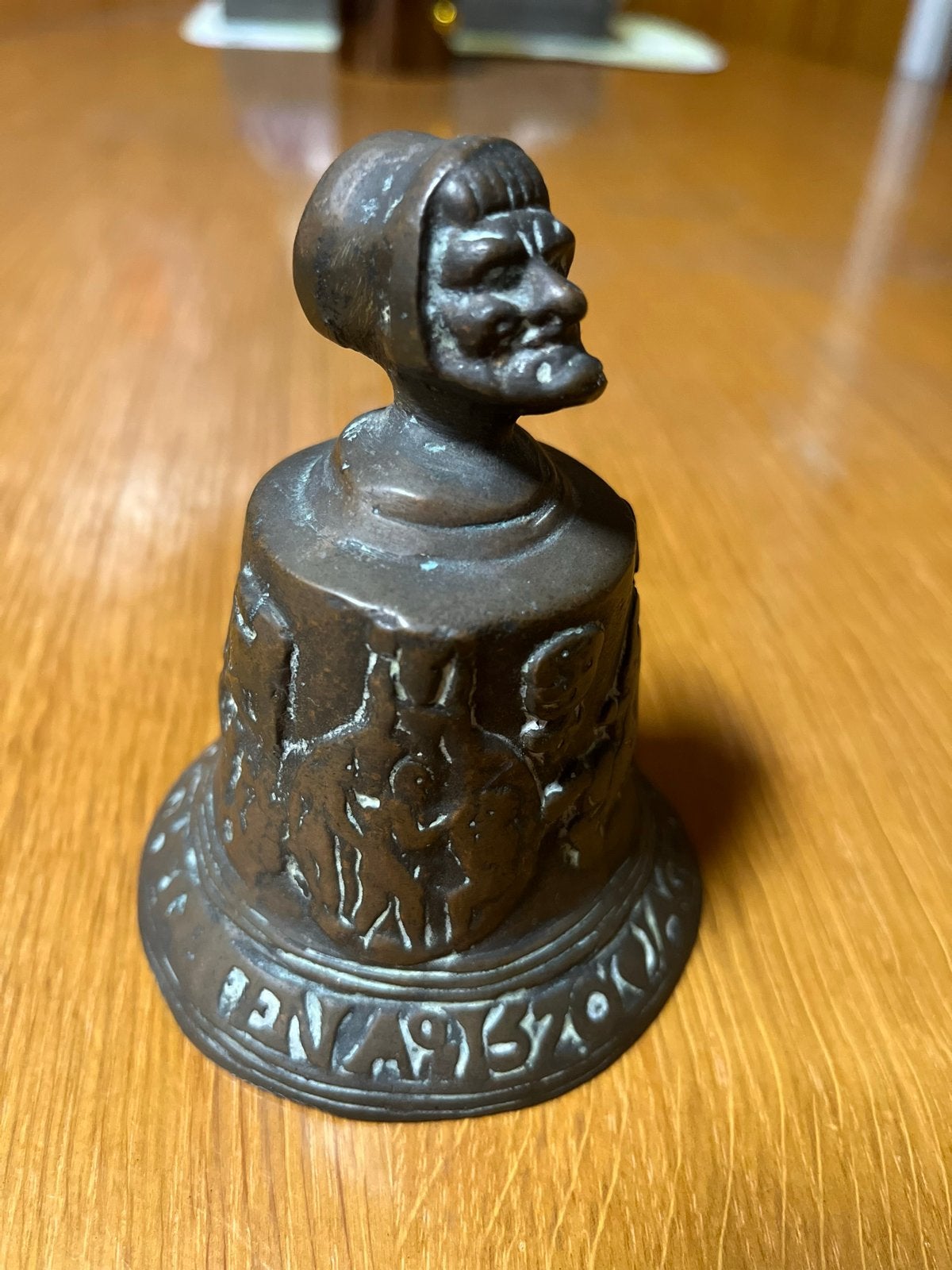 Antieke Koperen Bel, Antiek en Kunst, Antiek | Koper en Brons, Ophalen of Verzenden, Koper