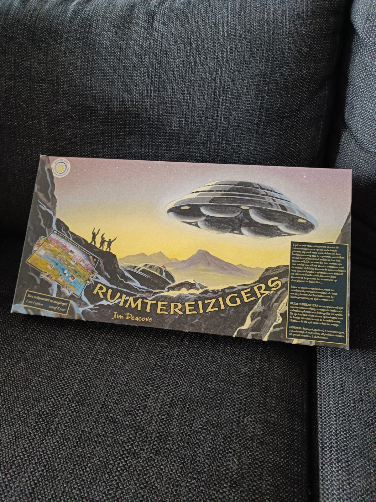 Ruimtereizigers: Spannend Coöperatief Strategisch Spel, Een of twee spelers, Ophalen of Verzenden, Zo goed als nieuw, Jim Peacove