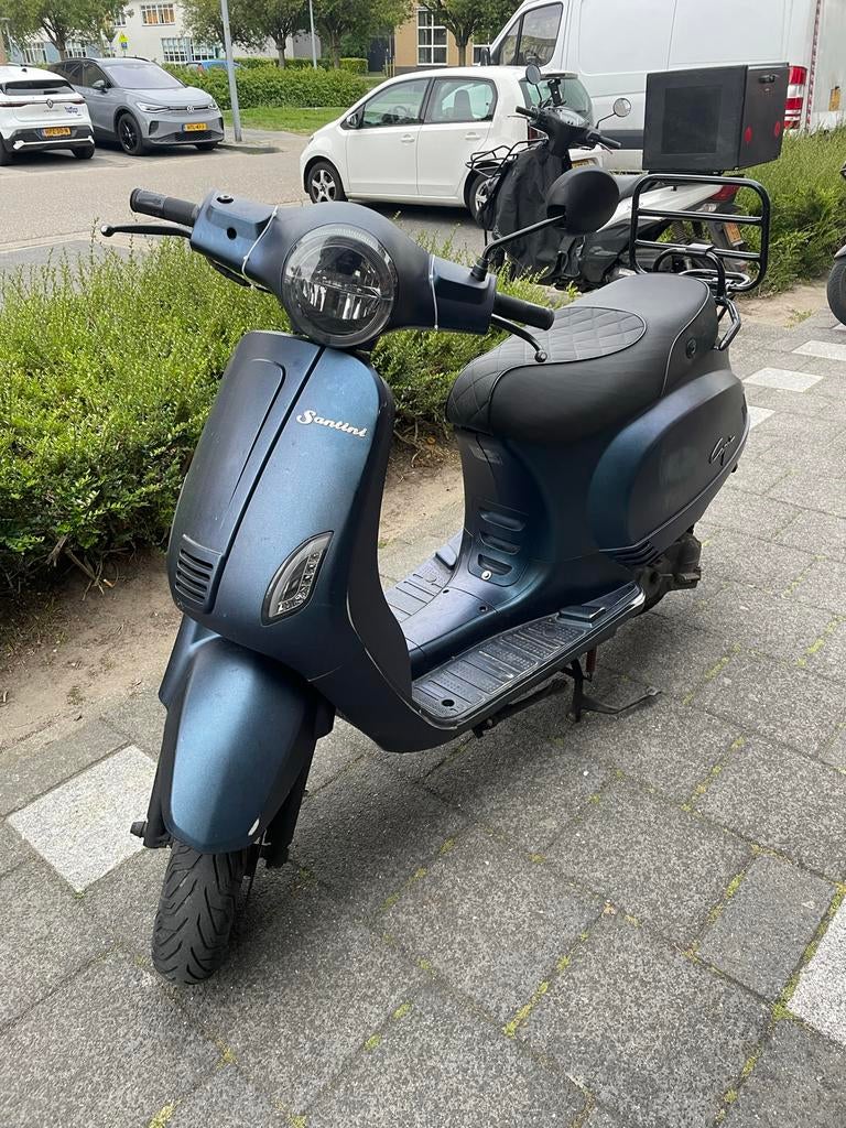 Santini Capri Scooter - beschadigd maar motorisch goed, Gebruikt, Benzine, Ophalen, Overige merken