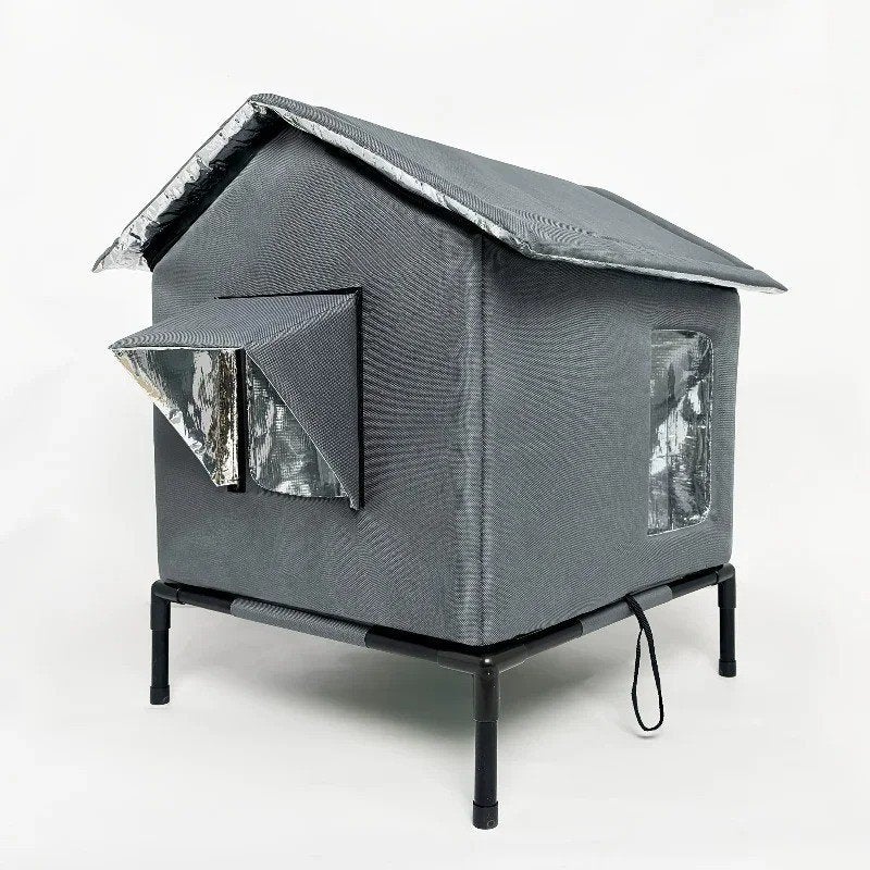 Kattenhuis / kattennest winterwarm geisoleerd voor buiten, Ophalen of Verzenden, Nieuw