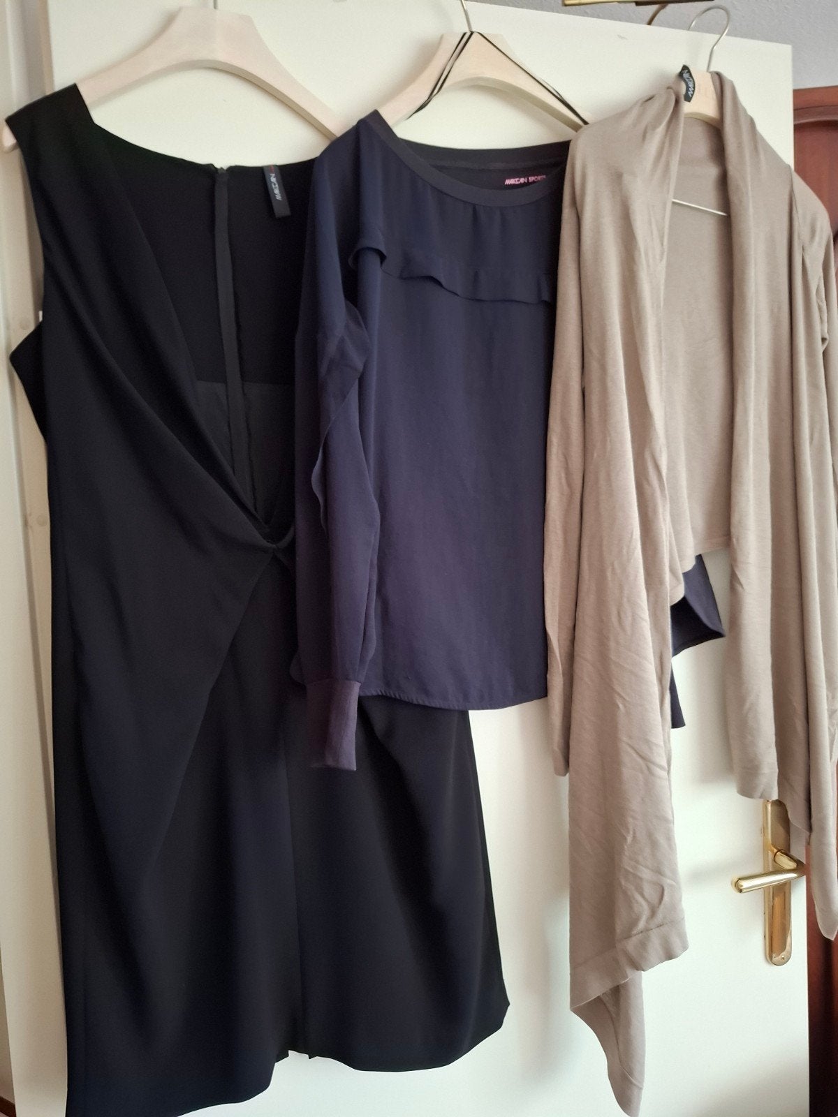 Marccain pakket: pantalons, rok, jurken, badpak, vest, trui, Maat 38/40 (M), Ophalen of Verzenden, Lang, Gedragen