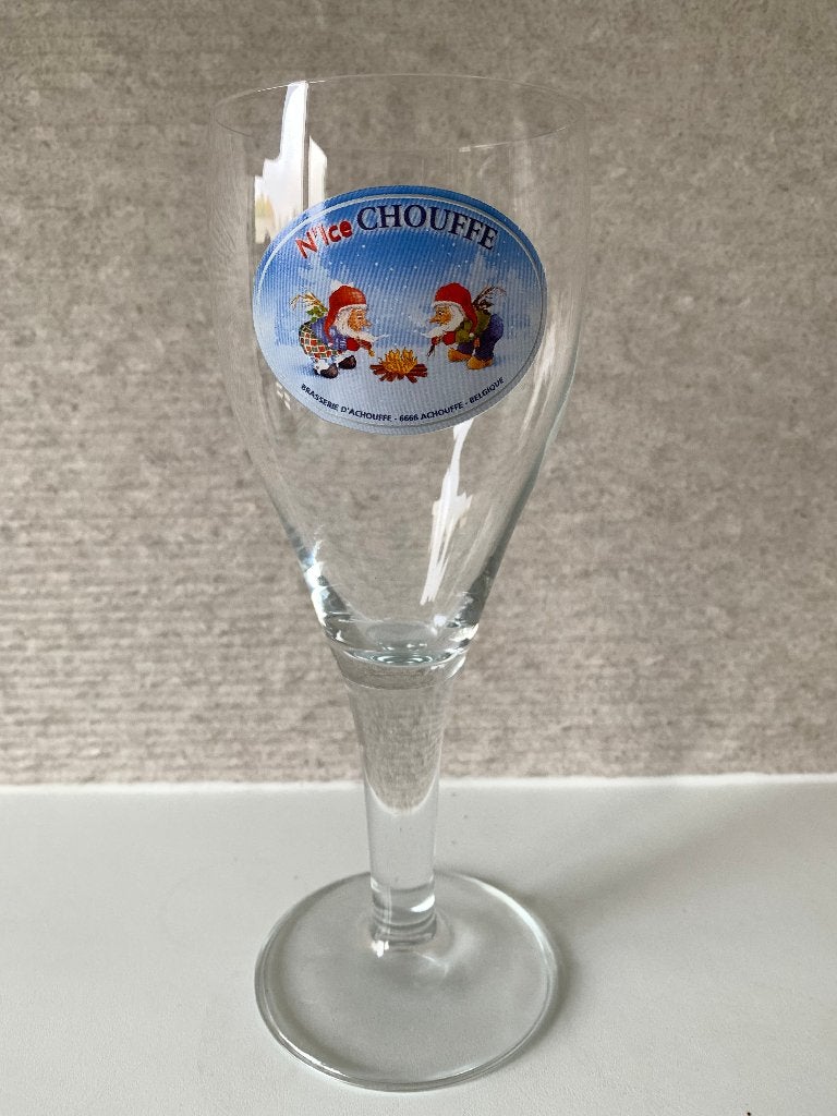 N'ice Chouffe glas, Verzamelen, Ophalen, Nieuw, Glas of Glazen, Duvel