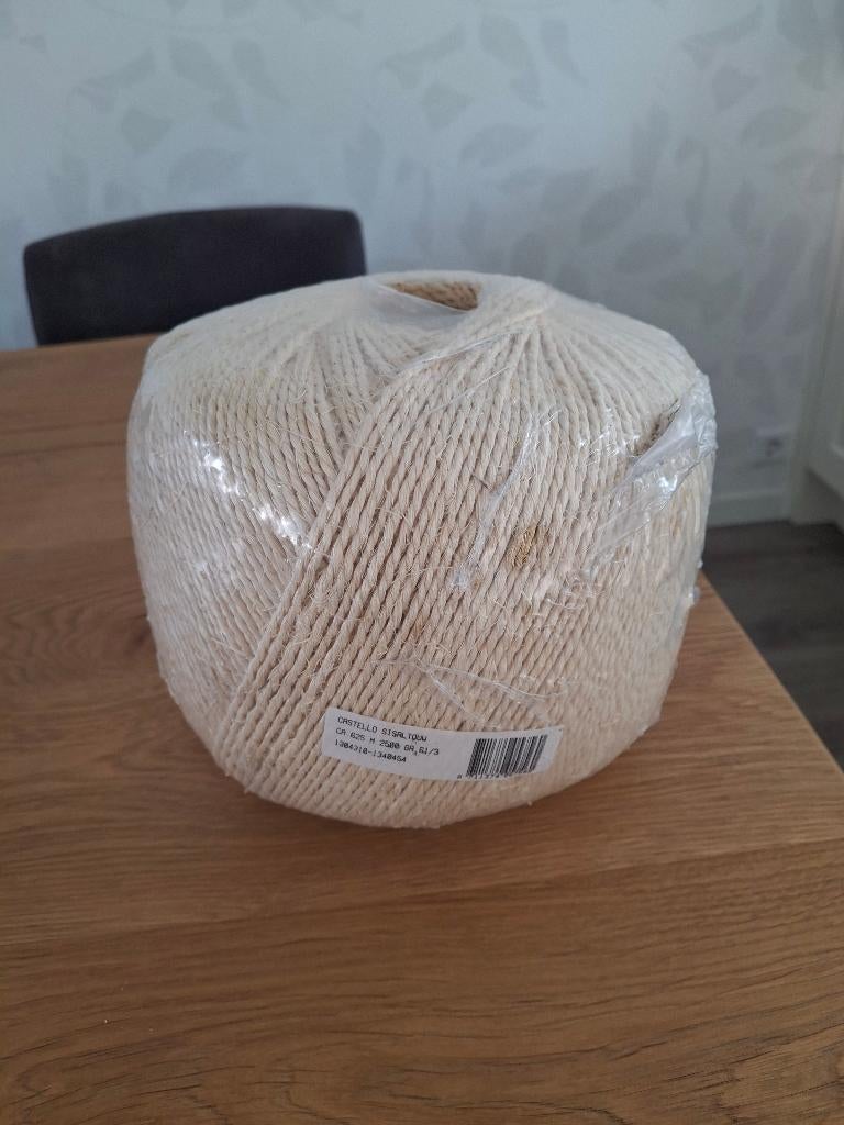 2,5 kg Sisal touw, Ophalen of Verzenden, Nieuw