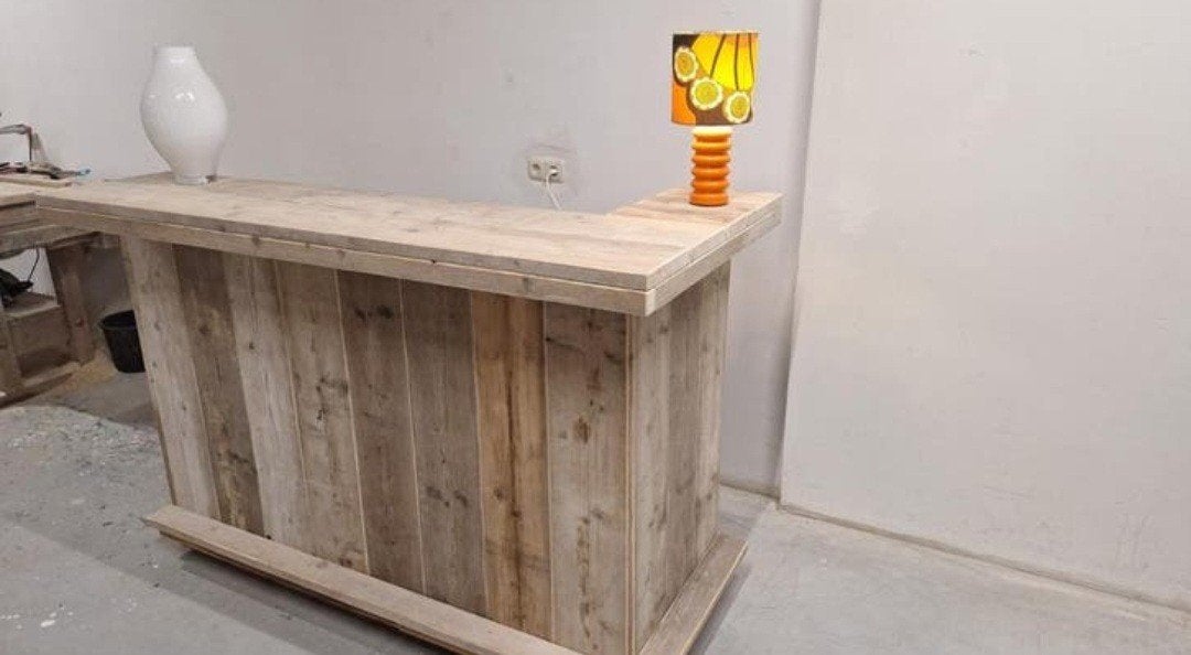 Cocktail shotjes  bar mancave steigerhout douglas bu, Huis en Inrichting, Barren, Ophalen of Verzenden, Nieuw