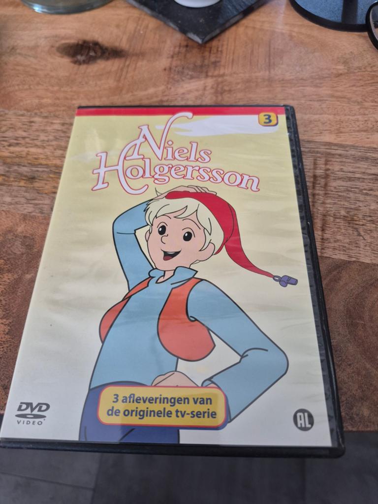 Niels Holgersson DVD - Deel 3 (3 afleveringen), Avontuur, Gebruikt, Alle leeftijden, Ophalen of Verzenden