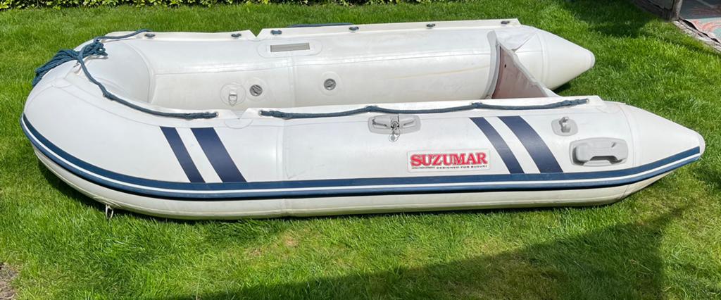 Suzumar 290 Aludeck 5pk 4tact Mercury, Watersport en Boten, Rubberboten, Aluminium, Gebruikt, 5 pk, 1 m