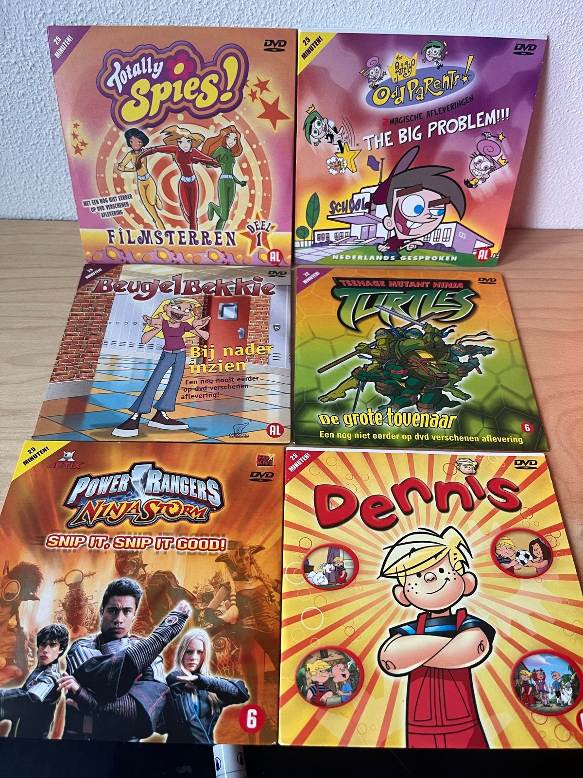 Diverse Kinder DVD's: Totally Spies, Fairly Odd Parents, e.a, Cd's en Dvd's, Gebruikt, Animatie, Vanaf 6 jaar, Box/collectie