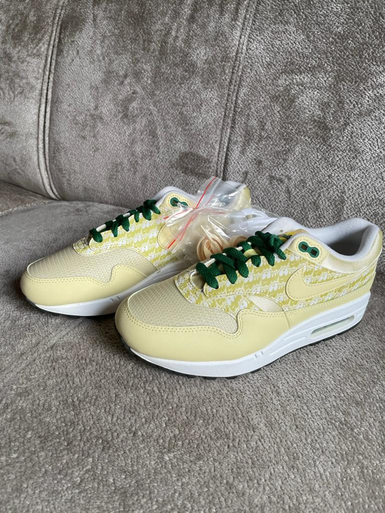 Nike Air Max 1 Lemonade 2020, Geel, Nieuw, Ophalen of Verzenden, Sneakers of Gympen