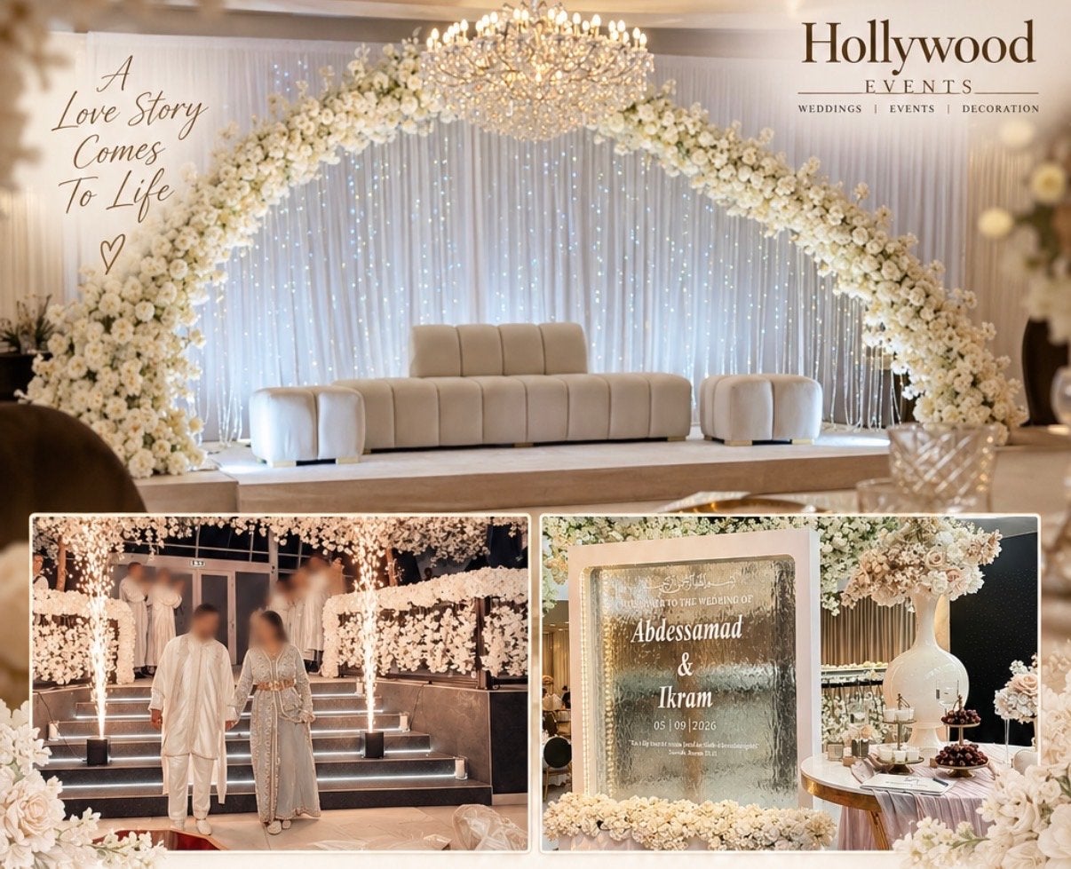 Weddingstages, bruidsbank, trapbloemen, Henna deco & meer, Ophalen of Verzenden, Nieuw