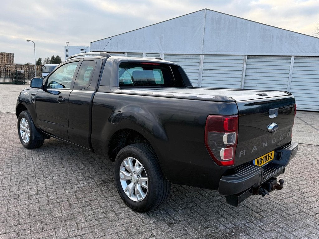 Ford Ranger 3.2 TDCi Wildtrak Super Cab 200 Pk, Euro 5, Gebruikt, Zwart, Zwart