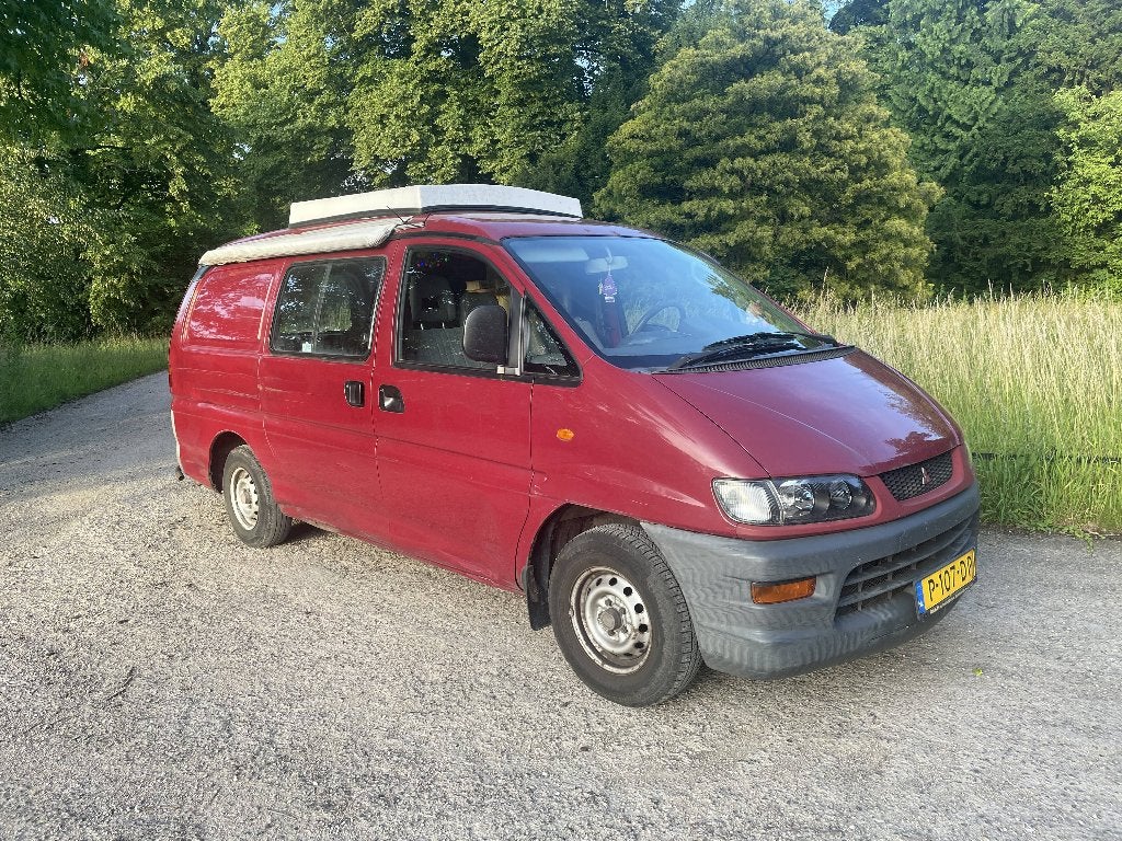Mitsubishi L400 Camper met zonnepaneel en koelkast, Overige merken, Buscamper of Camperbus, Tot en met 2, Particulier