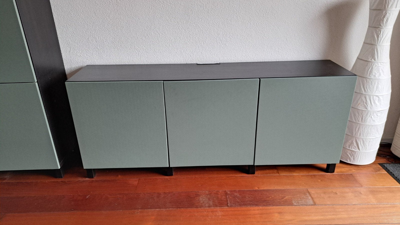 IKEA Dressoir / TV Meubel Groen - Zo goed als nieuw, Ophalen, 150 tot 200 cm, Zo goed als nieuw, Minder dan 100 cm