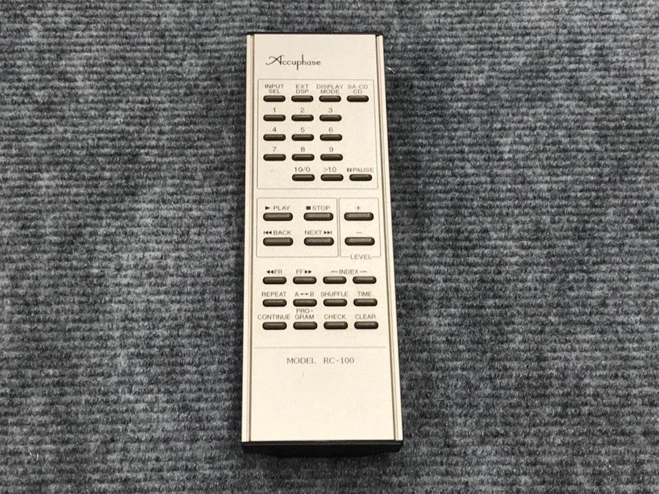 Gezocht:Accuphase RC-100 Afstandsbediening - CD-speler, Ophalen of Verzenden, Gebruikt, Origineel, Mediaspeler