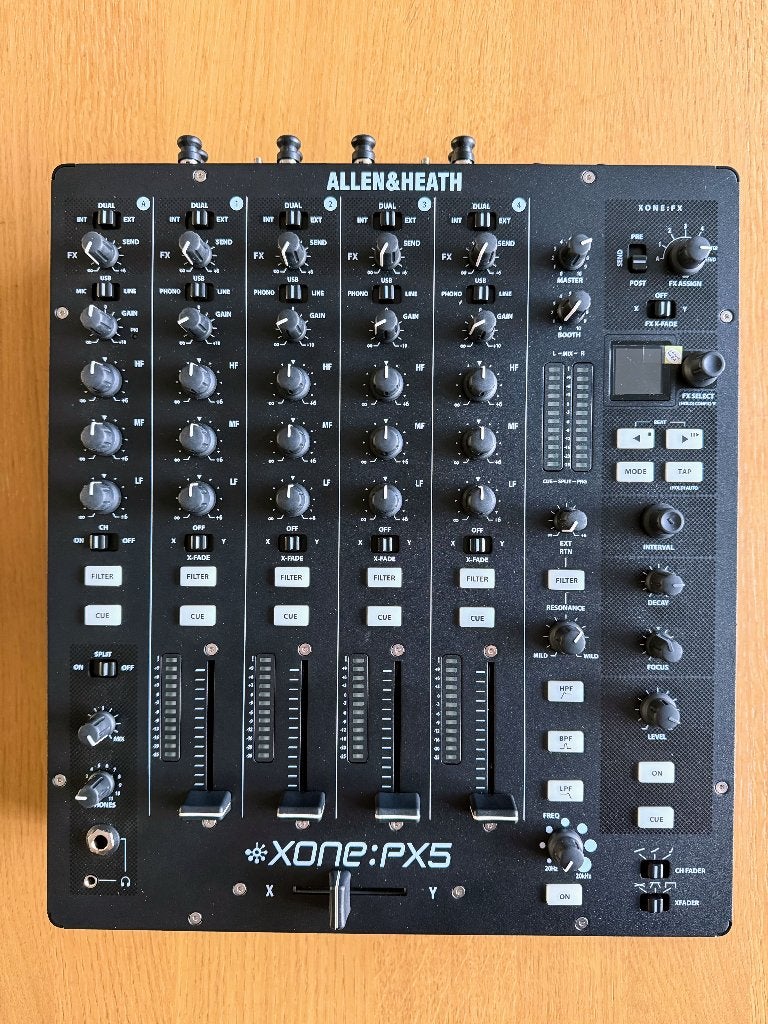 Xone PX:5 Mixer, Ophalen of Verzenden, Zo goed als nieuw, Minder dan 5 kanalen