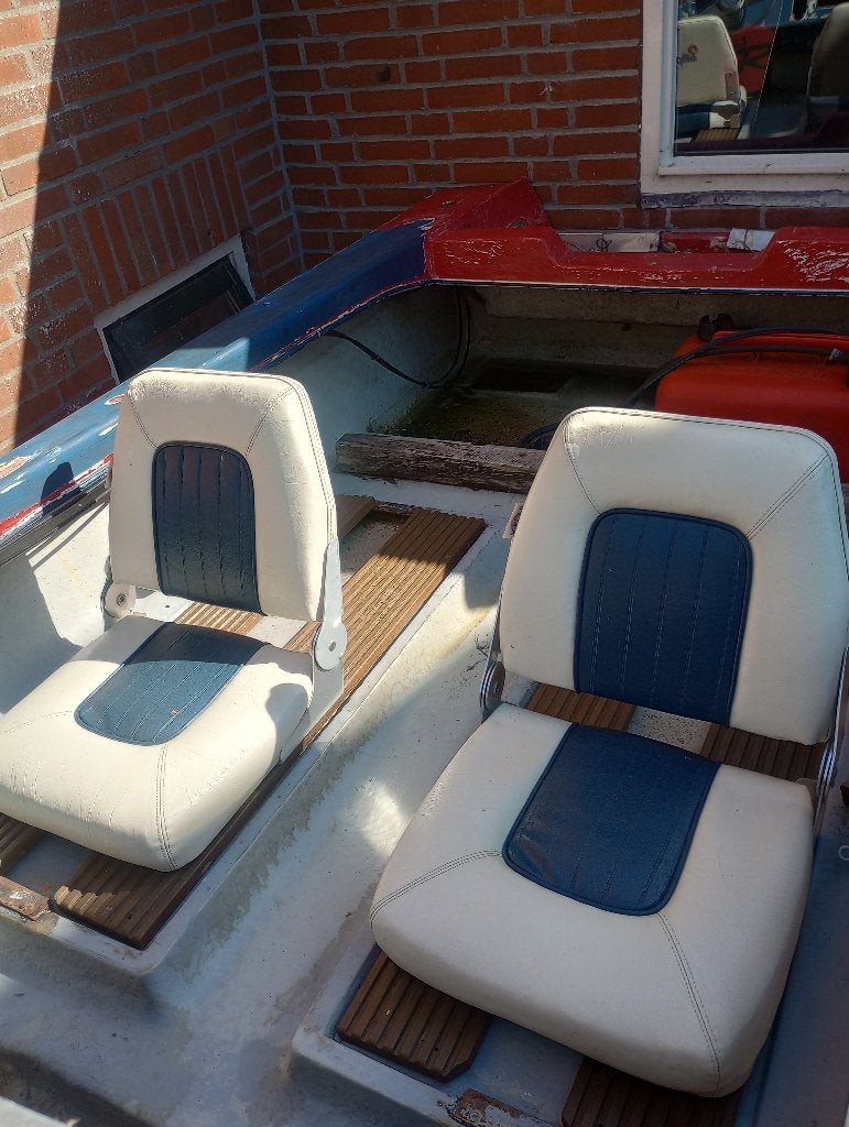 Sportmotorboot met Yamaha 8PK buitenboordmotor + trailer, Ophalen of Verzenden, Koffie of Thee, Zegels, Bonnen of Punten