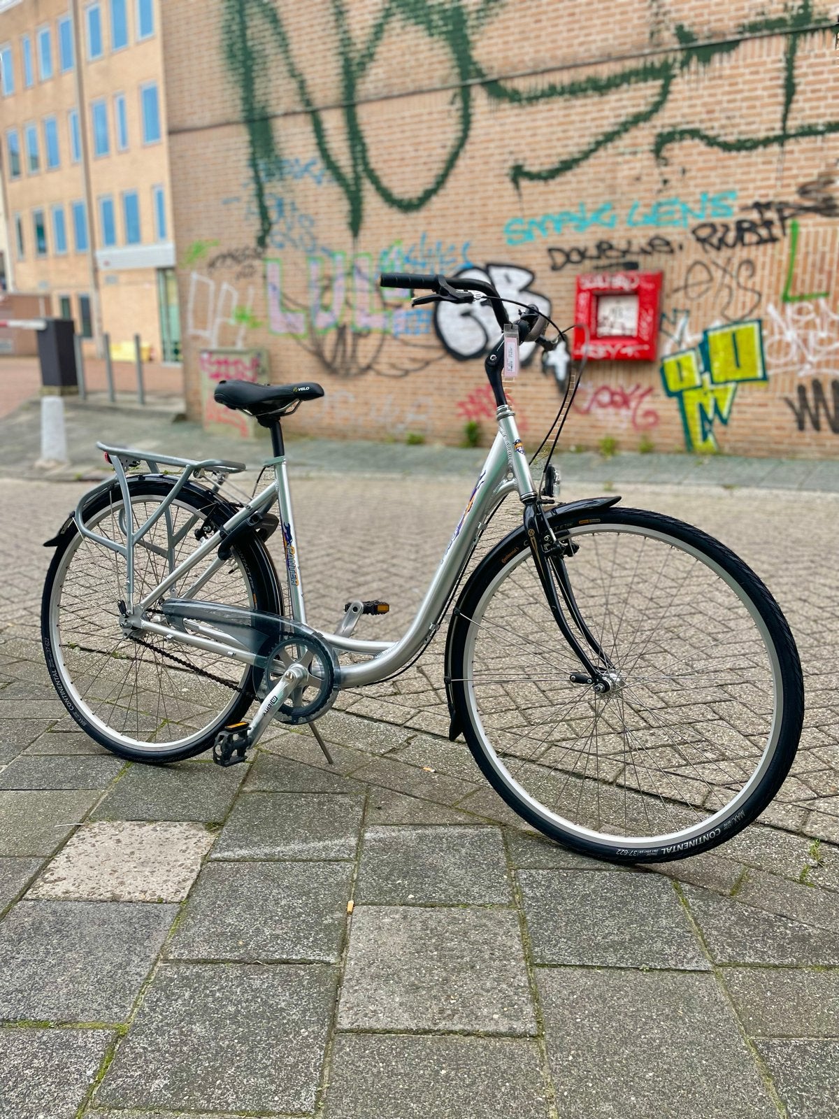 Panter City Singlespeed met V-brakes - Nagekeken + Garantie, Ophalen, Gebruikt