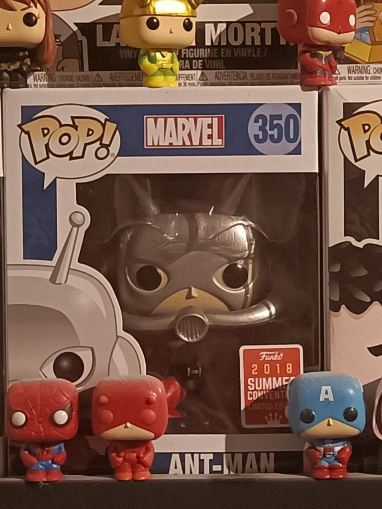 Funko Pop! Marvel Ant-Man #350 - 2018 Summer Convention, Verzamelen, Ophalen of Verzenden, Zo goed als nieuw