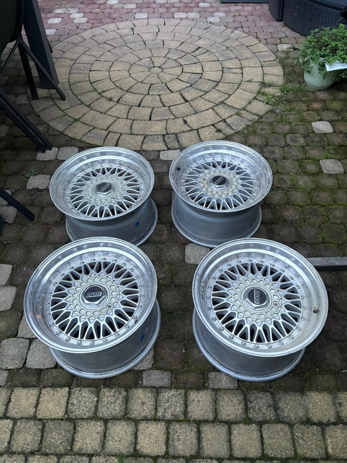 Bbs reps 4x100 16 inch opknappers, Ophalen