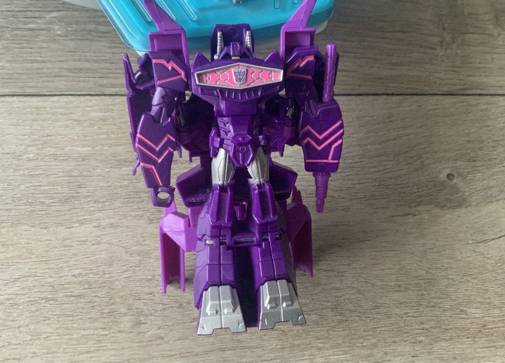 Transformers Shockwave Cyberverse Cannon Warrior 2018, Verzamelen, Transformers, Overige generaties, Ophalen of Verzenden, Zo goed als nieuw