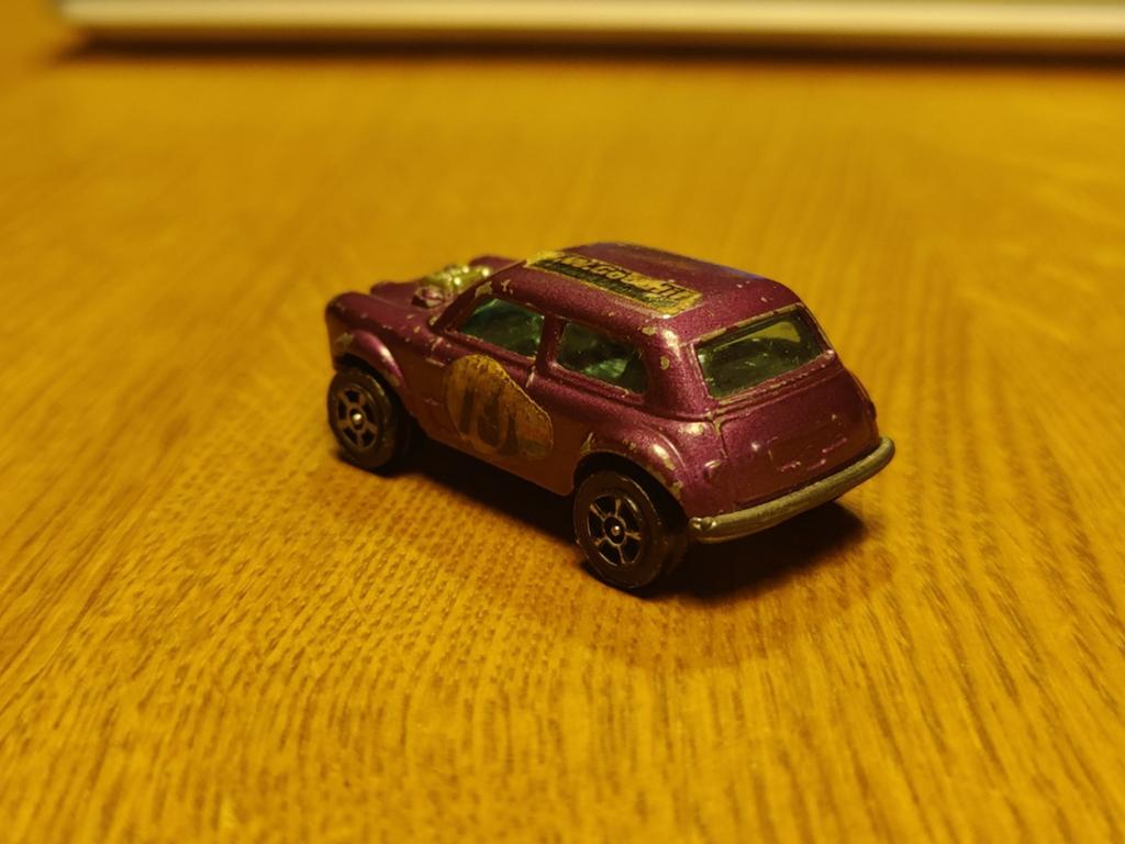 Corgi Juniors 1300 Mini Cooper S PAARS, Ophalen of Verzenden, Zo goed als nieuw, Auto