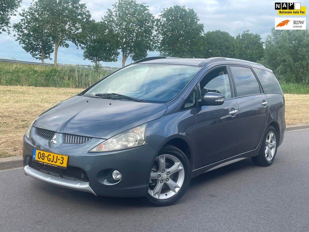 Mitsubishi Grandis 2.4-16V Sport 7 Zitter Airco Cruisecontro, Auto's, Mitsubishi, Bedrijf, Te koop, Grandis, ABS, Airbags, Airconditioning