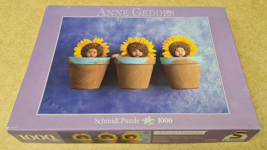 Puzzel Anne Geddes, Ophalen of Verzenden, 500 t/m 1500 stukjes, Zo goed als nieuw, Legpuzzel