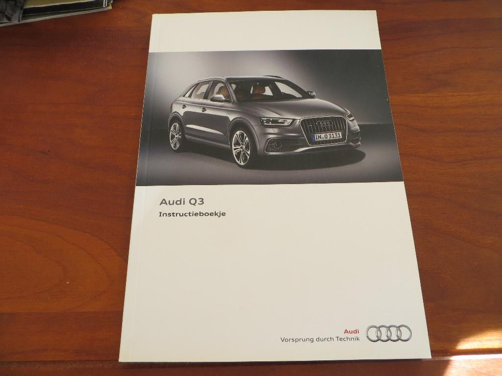 Nieuw instructieboek Audi Q3 benzine en diesel 2012, 2013, Auto diversen, Handleidingen en Instructieboekjes, Ophalen of Verzenden